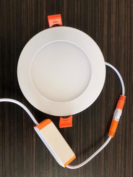 UZLIGHT PREMIUM 6W SIVA ALTI YUVARLAK LED PANEL