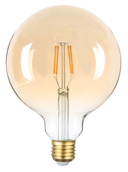 UZLIGHT UZGOLD G125 6W FİLAMENT LED AMPÜL