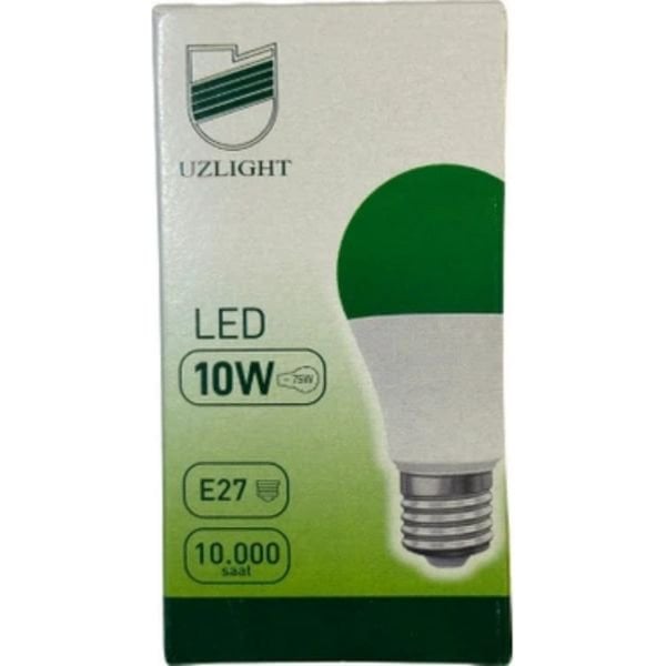 UZLIGHT 10W RENKLİ LED AMPUL YEŞİL/MAVİ/KIRMIZI