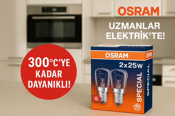 OSRAM 25W 2'li Special Fırın Ampul