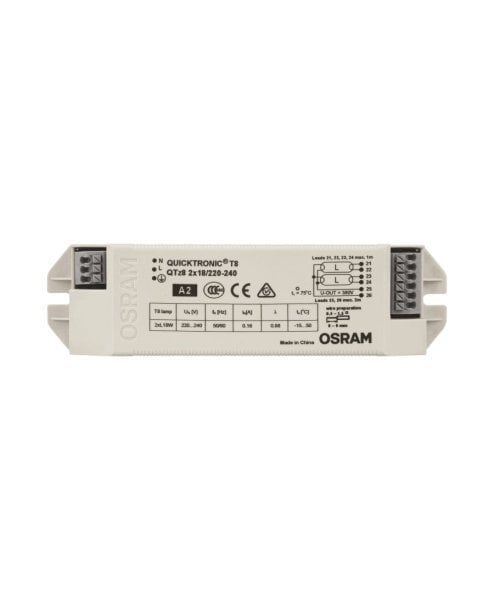 Osram QUICKTRONIC QTz8 2x18 Balast