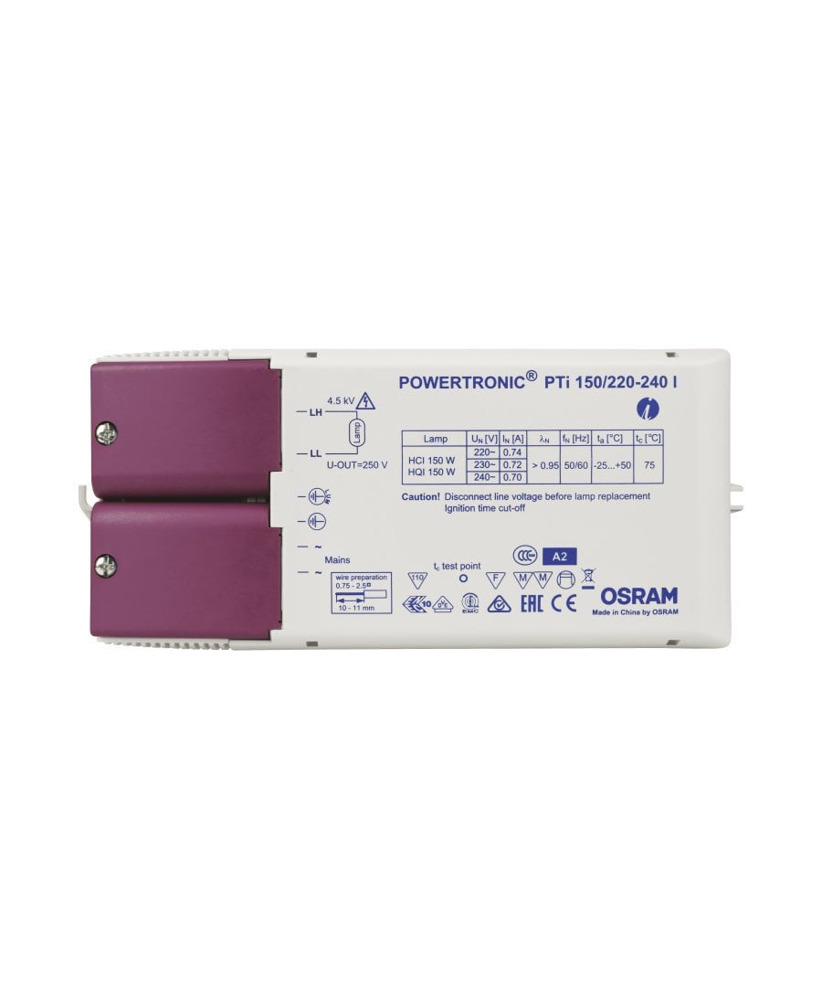 Osram POWERTRONIC Intelligent PTI 150 Balast