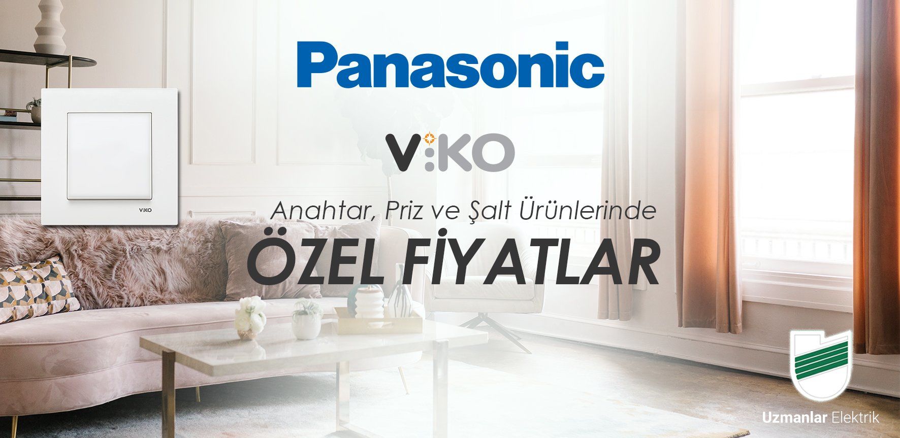 viko panasonic ürünleri